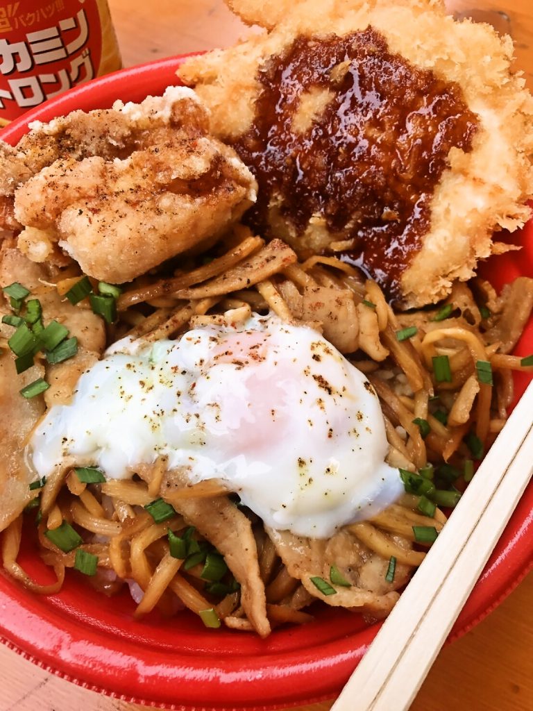 スタミナにんにく野郎丼